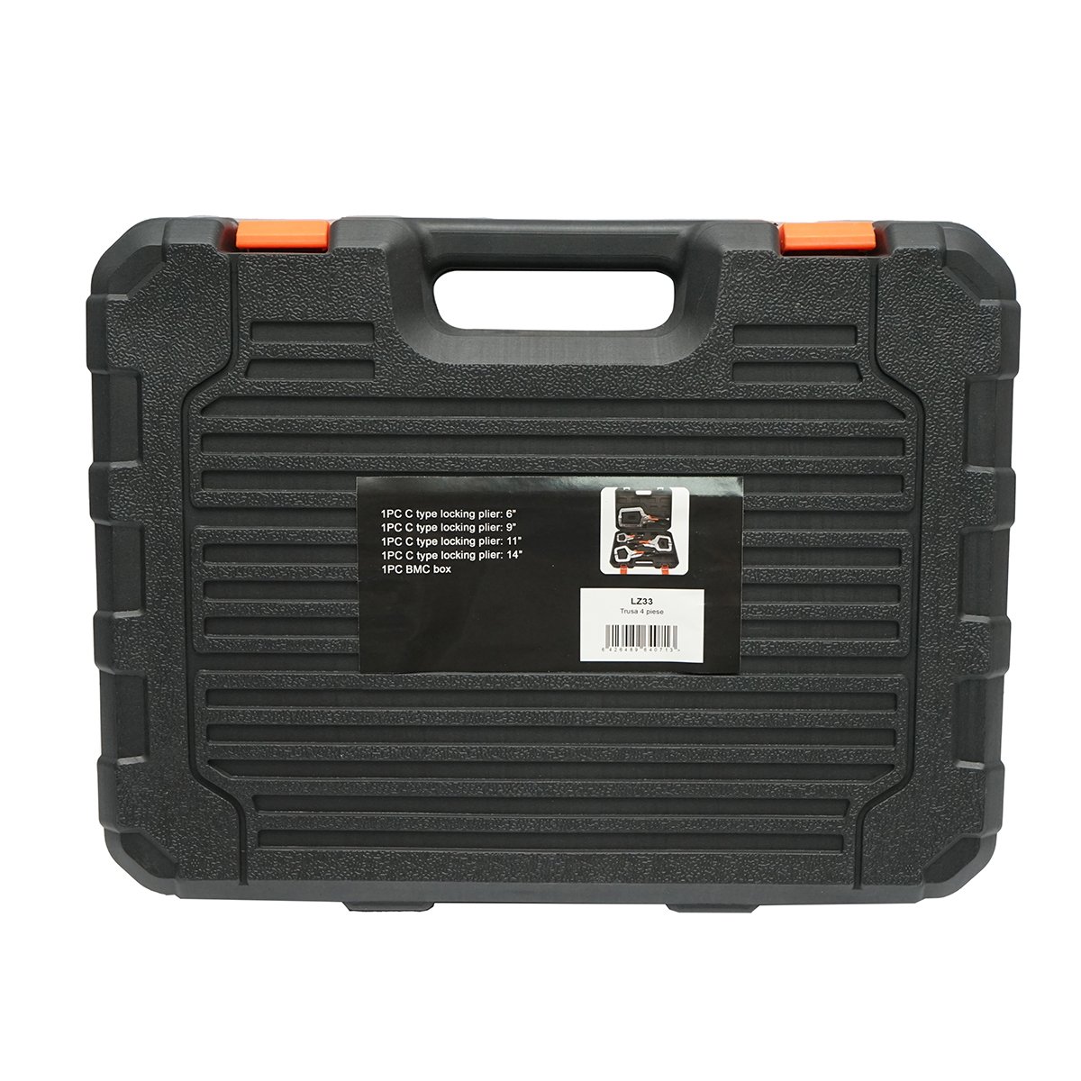 Trusa cleste autoblocant cu falci tip C 4 piese